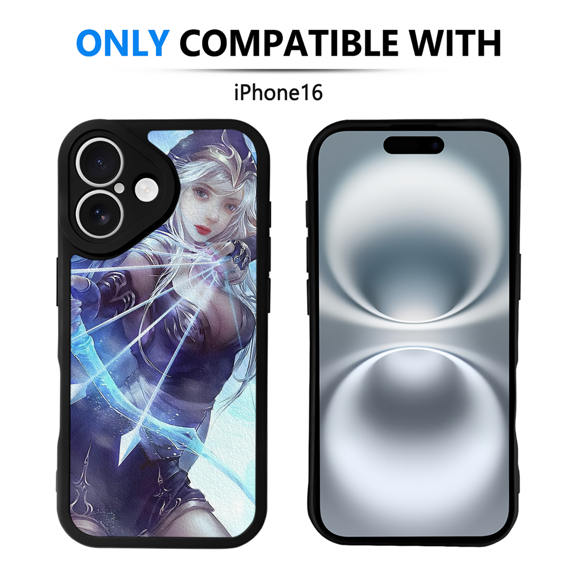 リーグ・オブ・レジェンド League of Legends LOL 【iPhone 16シリーズ対応】シリコンスマホケース（レザー調） 材質：シリコン